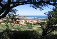 Zwischen Collioure Banyuls und Port Vendres