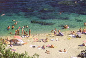 Strand von Argeles sur mer